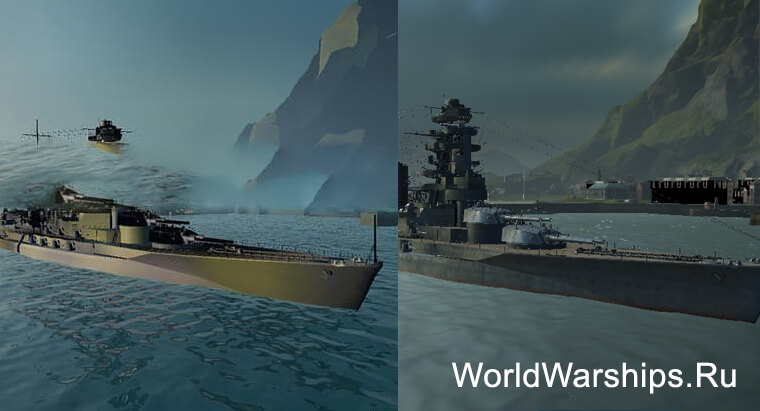 Сжатые текстуры World of Warships 0.8.11
