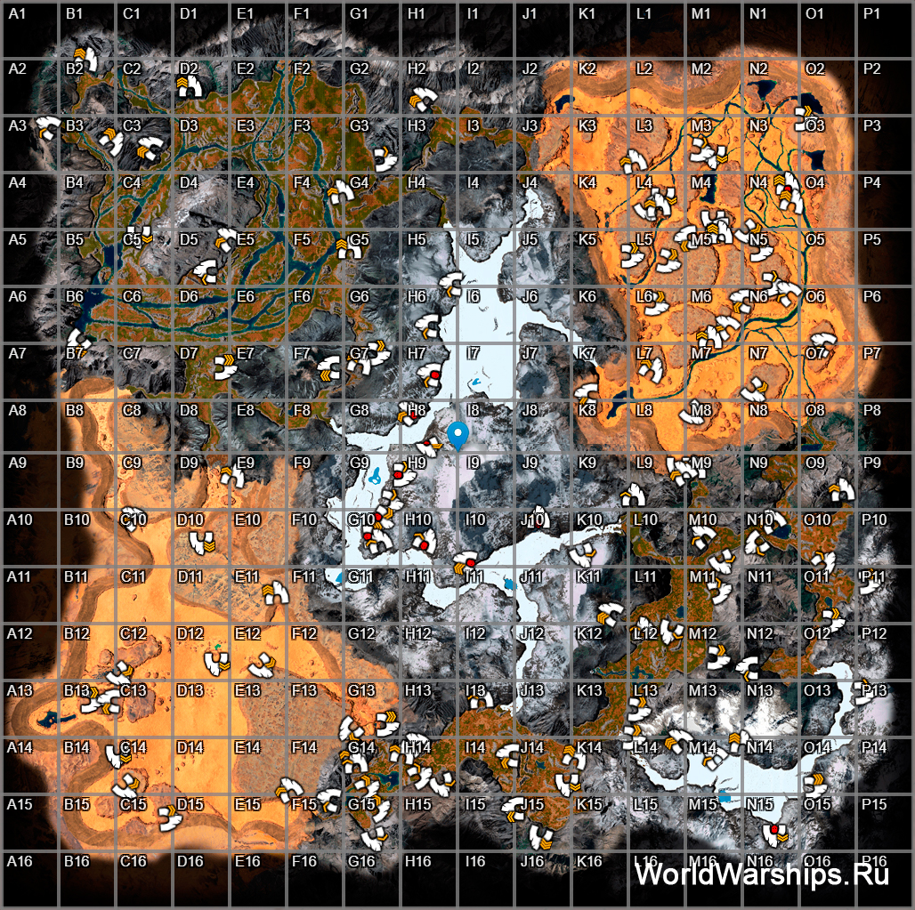 Икарус пещеры карта